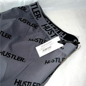 HUSTLER Logo Print Mens Boxers